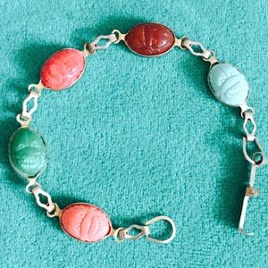 Vintage Scarab bracelet